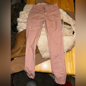 Pink jeans